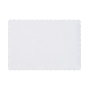 Placemat "Wht Scllp", 9.75x13.75" Smith-Lee