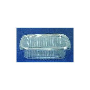 Lid Container Plastic, 4-6oz Flat Showcase, RPET