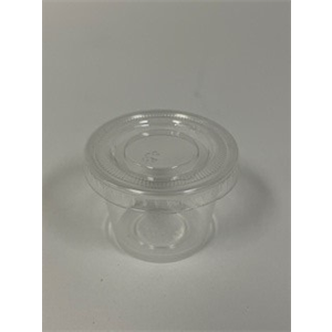 Cup Plastic Portion .05 oz PP Clear, 25x100