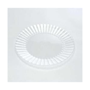 Plate Plastic, 7.5" Clear Resposable