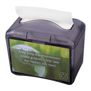 Dispenser Napkin Xpressnap TableTop Mini-Interfold. Black Pearl