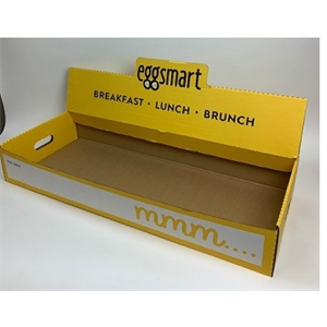 Box Corr Kraft 31.75x13x5" Prnt 2 Clr Eggsmart
