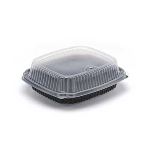 Container Plas Hgd, Med Oblong Clear - PET