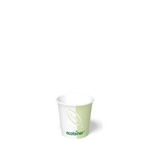 Cup Paper Hot 4oz, PLA Eco