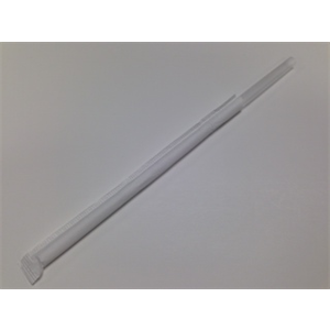 Straw 8" Enviroware Flex Wrapped 4x400 Translucent