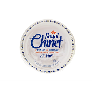 Bowl Paper 12oz Royal Chinet PREMIUM  White 12x15