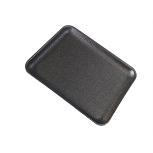 Tray Foam Meat 4S 9.25 x 7.25 x .62" Black