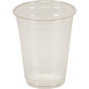 Cup Plastic, 16/18oz Squat Kal-Clear PET