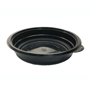 Cont Plas, Incredi-Bowl 32oz Blk MW M8532B PP