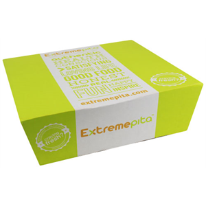 Box Corr Lid for Catering 15" Flared Sqr 2 clr Print EP - V2