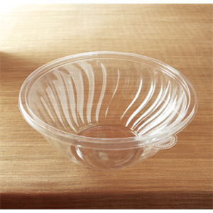 Bowl Plastic, 160oz Clear (10lb)