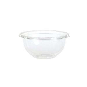 Bowl Plastic, 8oz Clear (5.5" Outer Dim.) PET