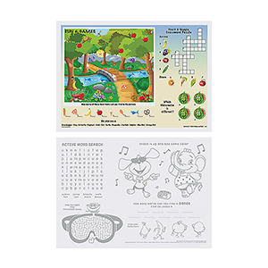 Placemat Fun & Games Design 10x14"