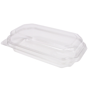 DELIVIEW, 16oz Clear Snack Tray, DV3716 PET