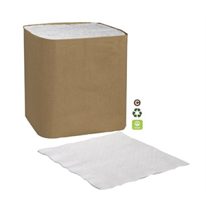 Napkin Dinner 1Ply 1/4 Fold White 12x334