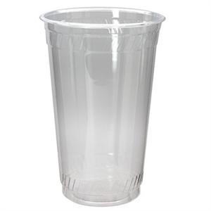 Cup Plastic, 20oz Kal-Clear, Wide Mouth PET