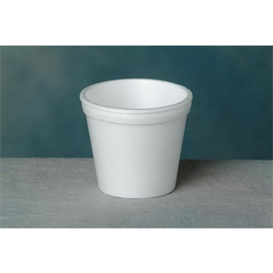 Cup Foam, 3.5oz White 40x25, UPC