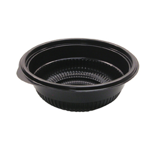 Cont Plas, Incredi-Bowl 8oz Blk MW M4808B PP