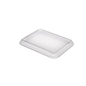 Clear PET Lid, Rectangle