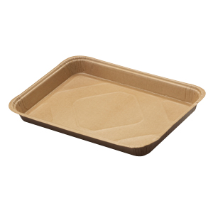 Tray 1/4 Sheet Kraft