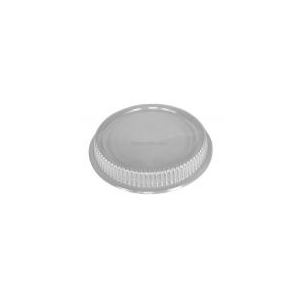 Container Lid Plastic, 9" Dome Round