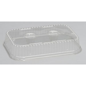 Lid Plastic Clear Fits 55306 APET 2x125