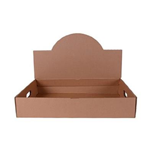 Carry out box large Kraft  Pop Up  21.5 x 14-5/8" x 4.25"