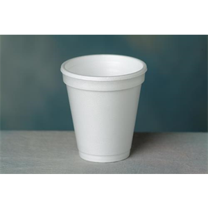 Cup Foam, 8oz White, UPC