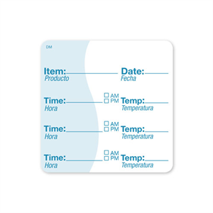 Label Dissolvable Food 2x2