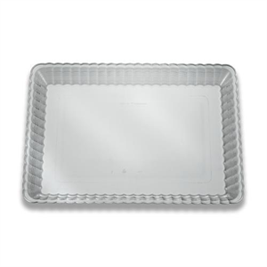 Tray Plastic 9 x 13" Resposable Clear