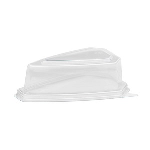 Lid  Plas Clear Shallow for 10" Wedge