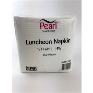 Napkin Luncheon 1ply 1/4 fold 12x250