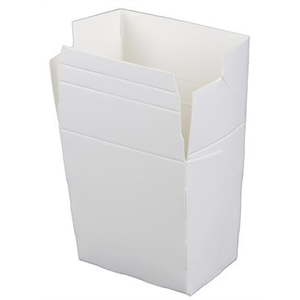 Cont. Food Pail 10 oz Paper  White, 10x50