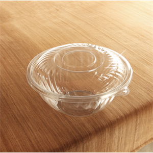 Lid Plas Bowl, Clear 160oz (12" Diameter)