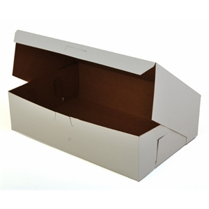 Cake Box White 8x8x2-1/2"