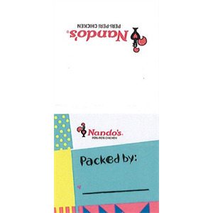 Label Takeout Nandos 5 rolls x 1M