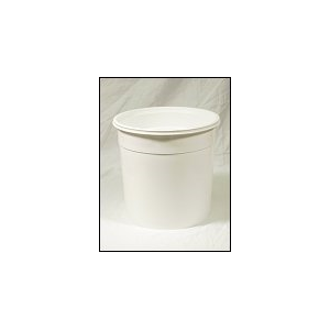 Pail, 4L White No Handle 179A