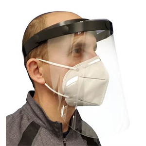 Face Shield Medical Plastic Assembled