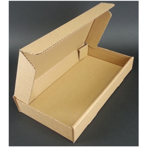 Box Corr. 14x7x2" Flat Bread box Kraft