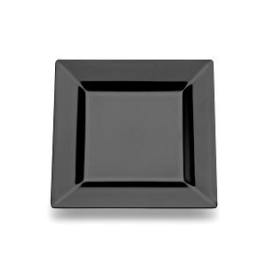 Tray, Plas, 12 x 12, Black