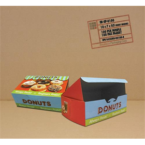 Box Donut 10x7x3.5" - Stock Print
