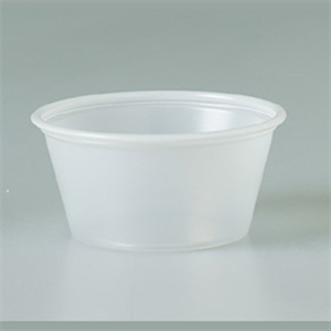 Cup Plastic Portion, 2oz 10x250 PS