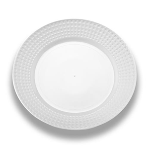 Plate Plastic Salad, 6" White Majestic