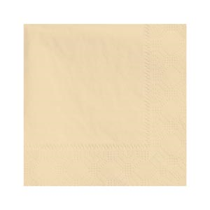 Napkin Cocktail 2Ply Beige 10x10