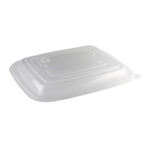 Lid Container, Clear Vented MW LH1200 PP