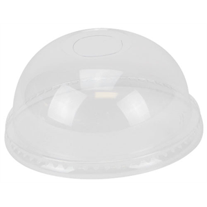 Lid Dome 1" Hole 98mm, for 12 Squat to 24oz Cups