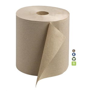 Towel Roll 7.87"x800ft Kraft  (60/Pallet)