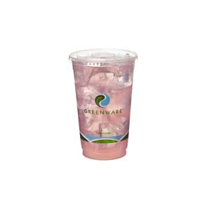 Cup Plastic, 7oz Clr Greenware PLA