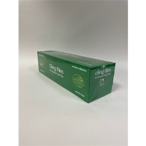 Film Wrap 18" x 3000', Cutter Green Box PVC