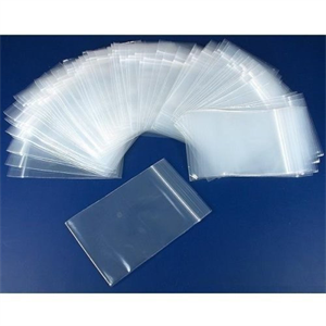 Bag Poly Lock Clear 3x4" - 2 mil